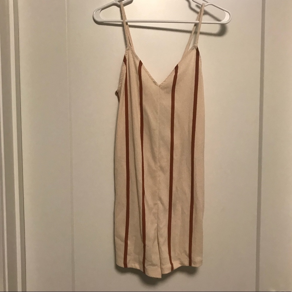Zara striped romper
